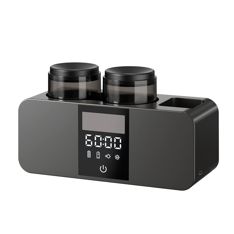 UV Toothbrush Sterilizer with Cup Holder