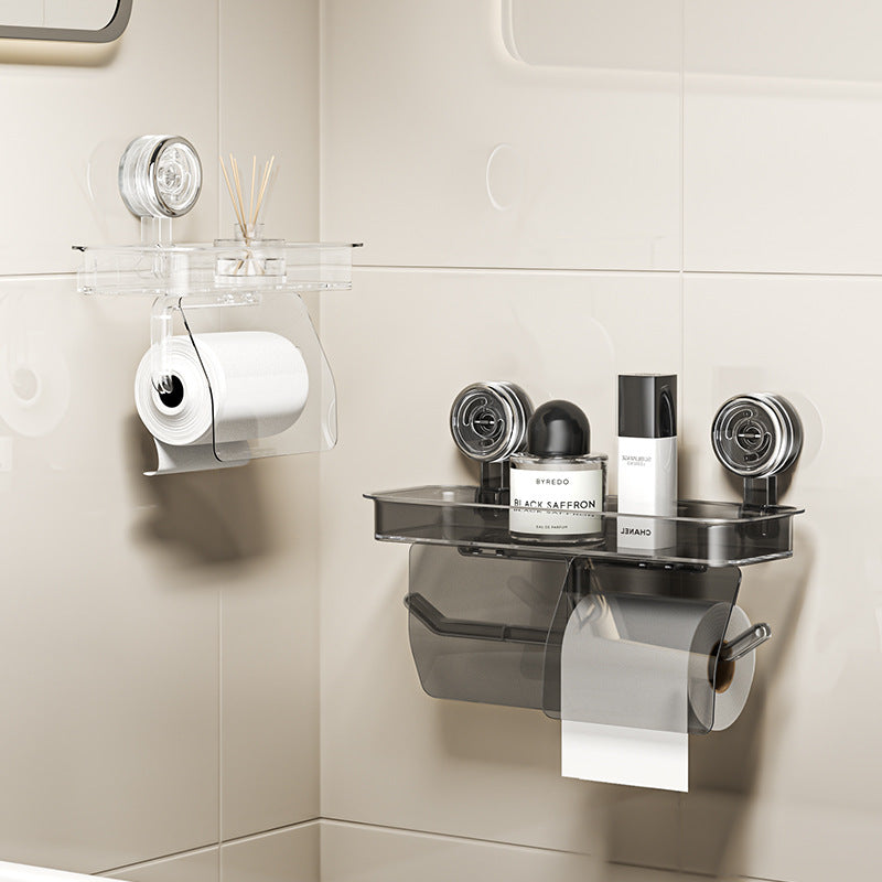 Suction Cup Toilet Roll Holder