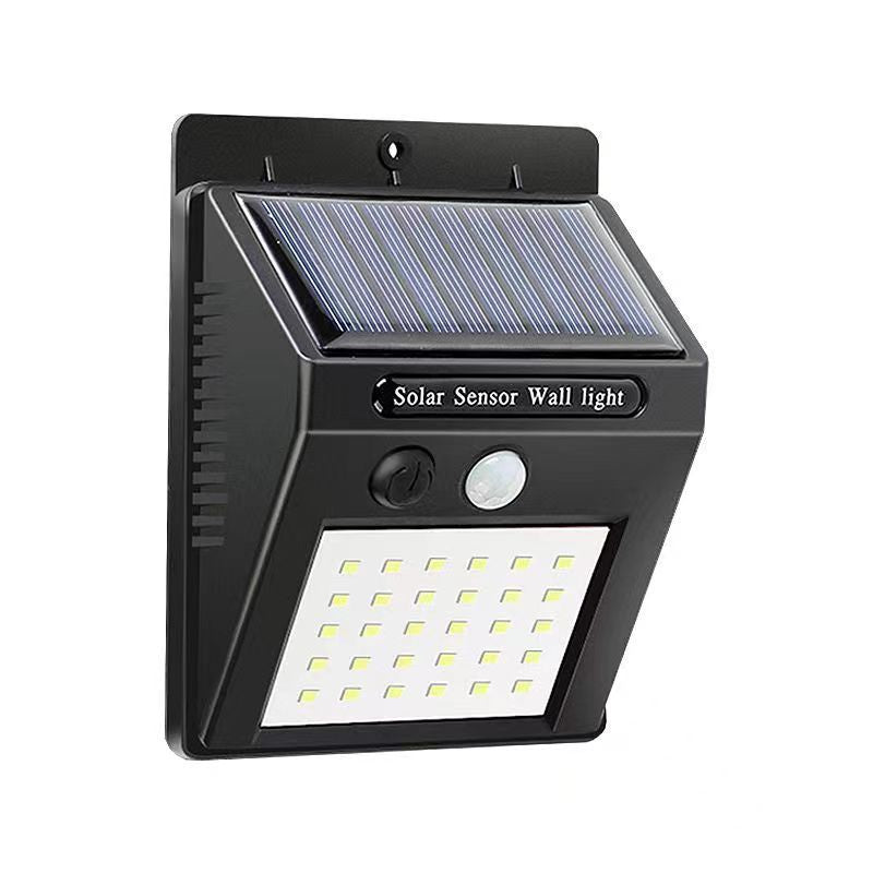 Solar Motion Sensor Street Wall Lamp