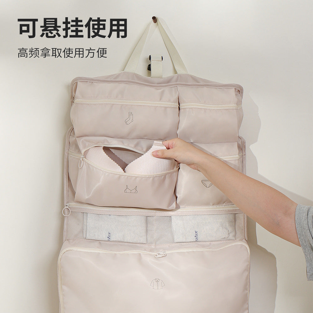 Hanging Travel Clothes Organizer Bag