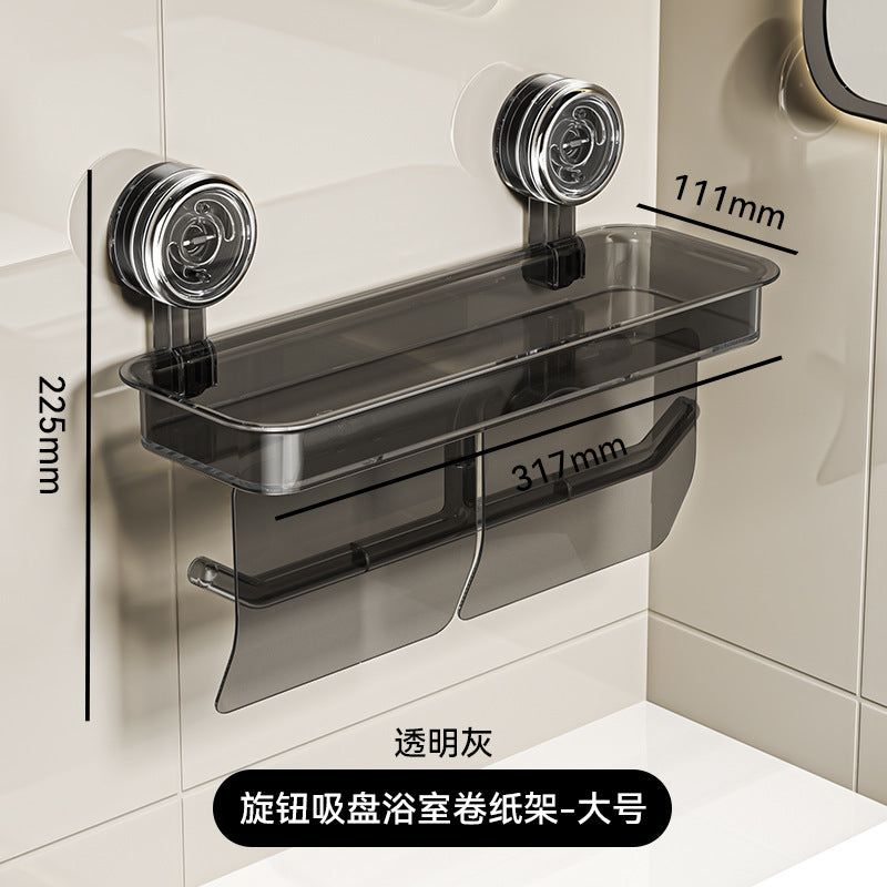 Suction Cup Toilet Roll Holder