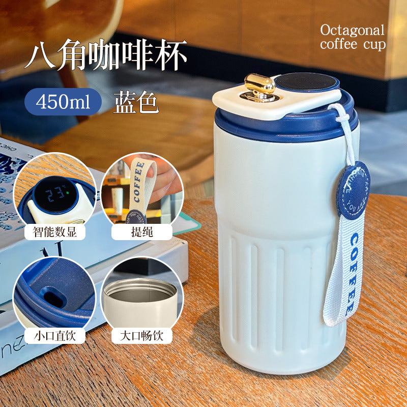 Insulated Steel Travel Mug with Display