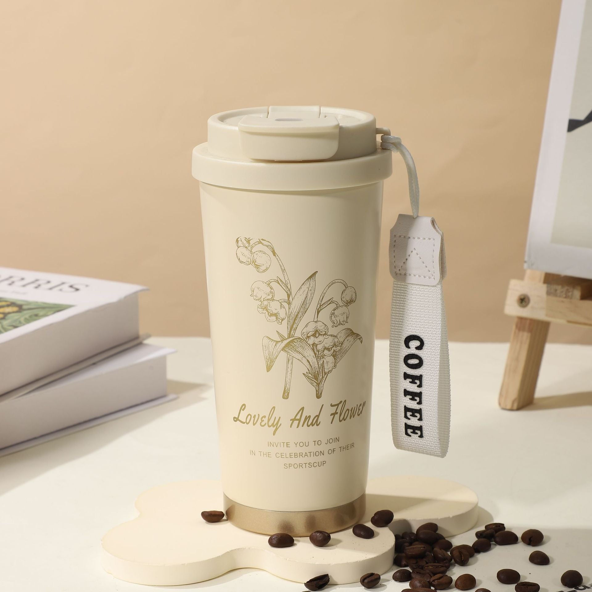 Insulated Steel Travel Mug with Display