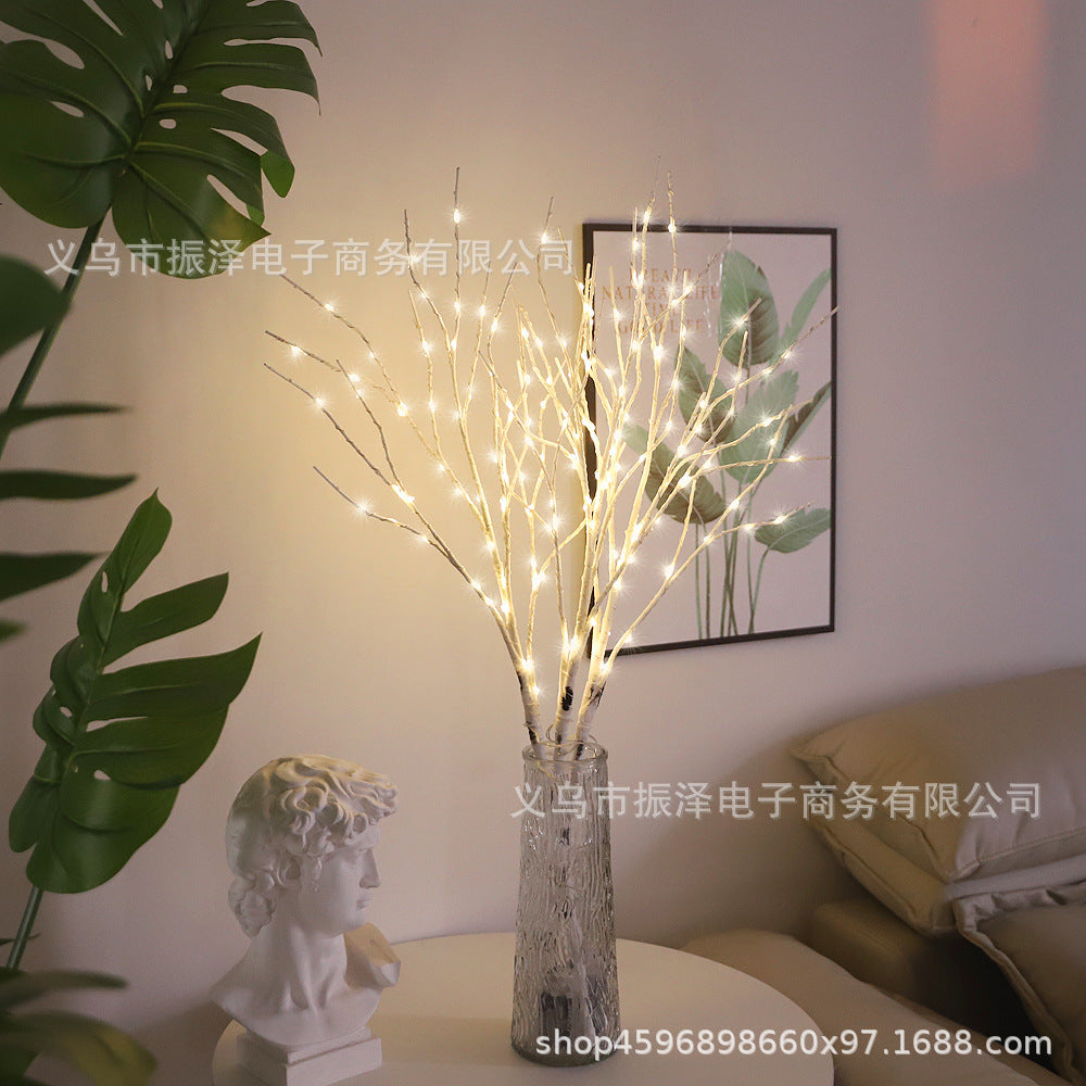 50-LED Birch Branch Tree Lamp