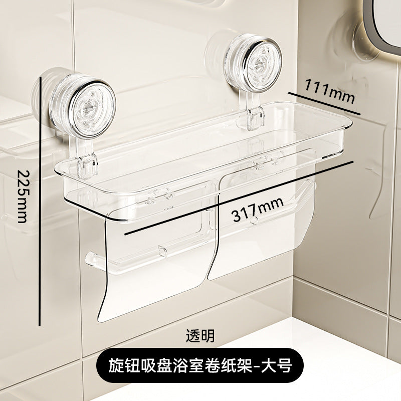 Suction Cup Toilet Roll Holder