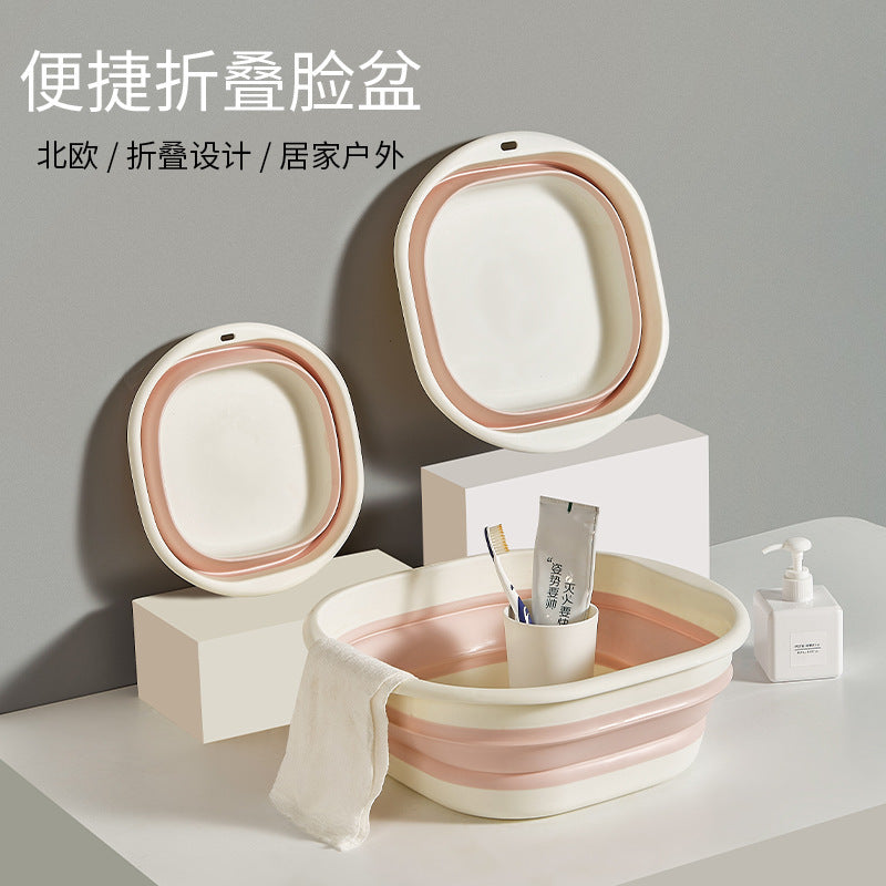 Collapsible Silicone Washing Basin