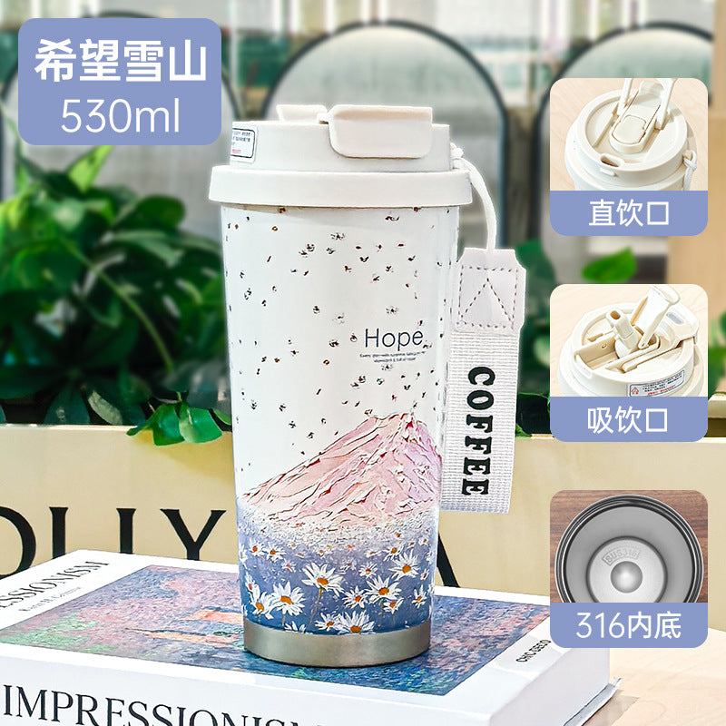Insulated Steel Travel Mug with Display