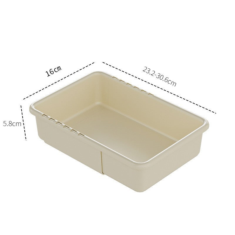 Retractable Drawer Cutlery Organizer