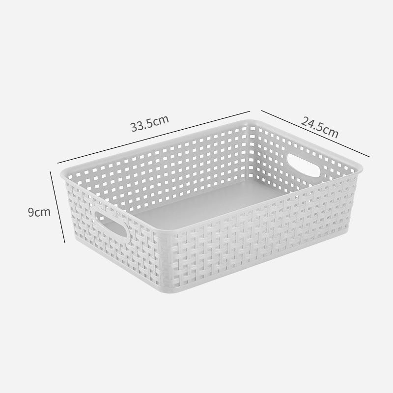 Plastic Desktop Storage Basket
