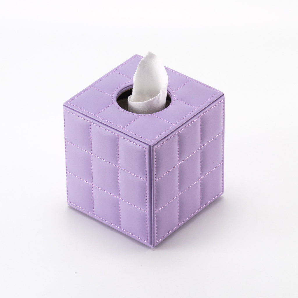 Leather Square Toilet Roll Holder Box