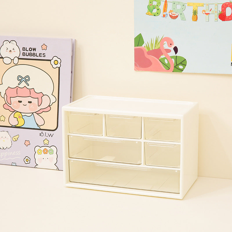Pull-Out Dustproof Desktop Storage Box