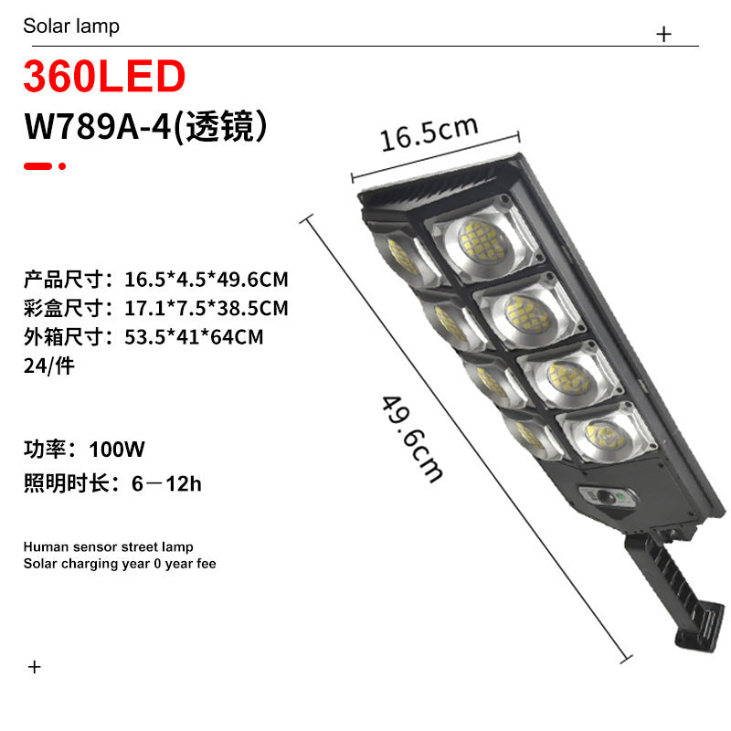 Solar Motion Sensor Outdoor Wall Light