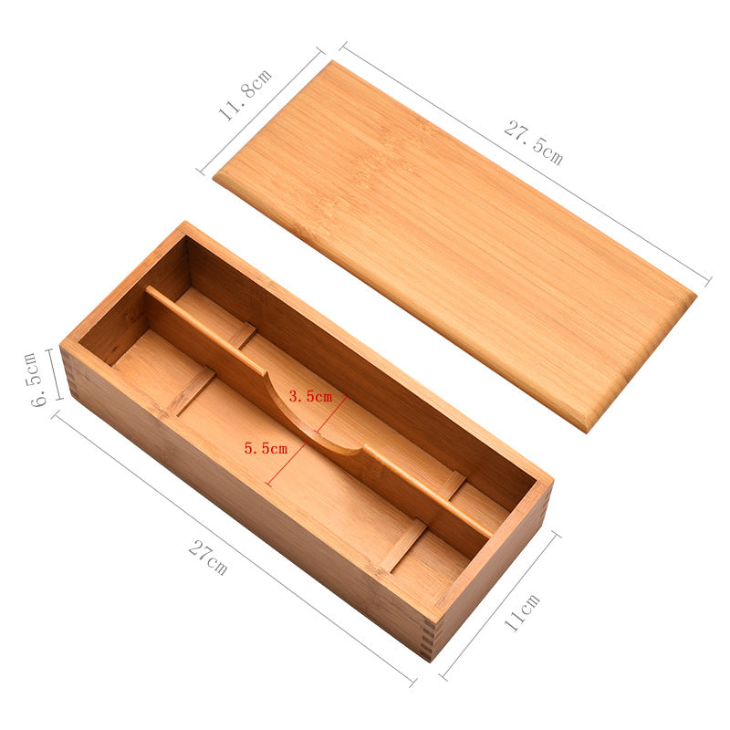 Japanese Cutlery Storage Box with Lid