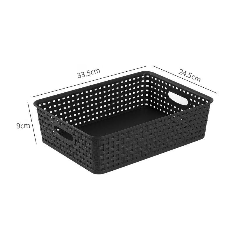 Plastic Desktop Storage Basket