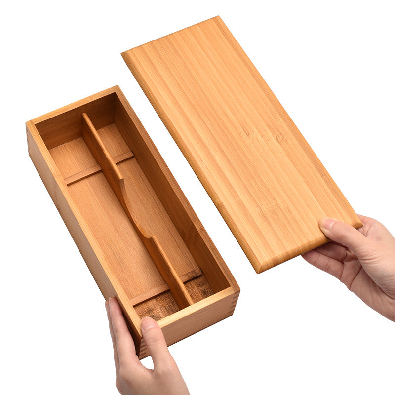 Japanese Cutlery Storage Box with Lid