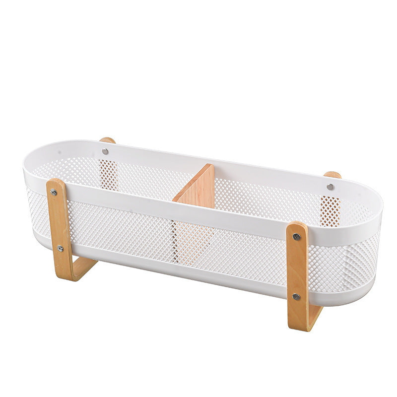 Large Partitioned Storage Basket