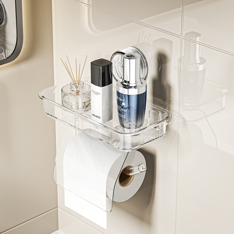 Suction Cup Toilet Roll Holder