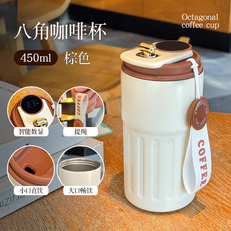 Insulated Steel Travel Mug with Display