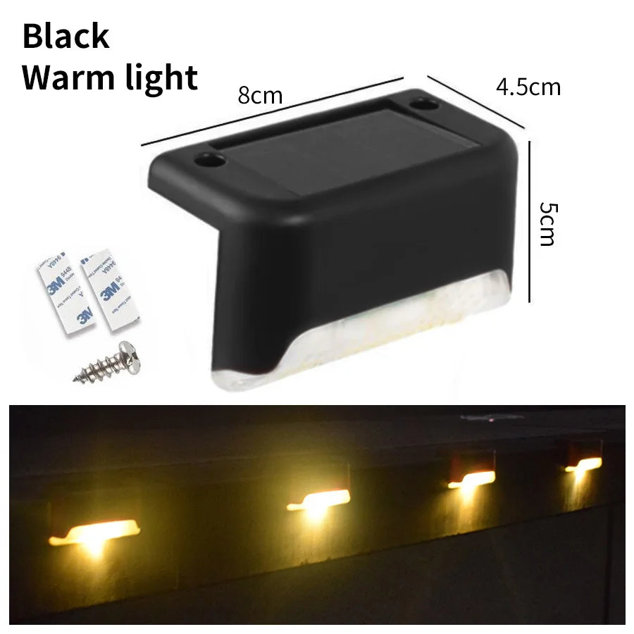 Solar LED Stair Step Light
