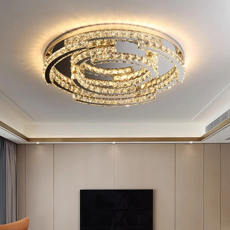 Crystal Style LED Ceiling Chandelier