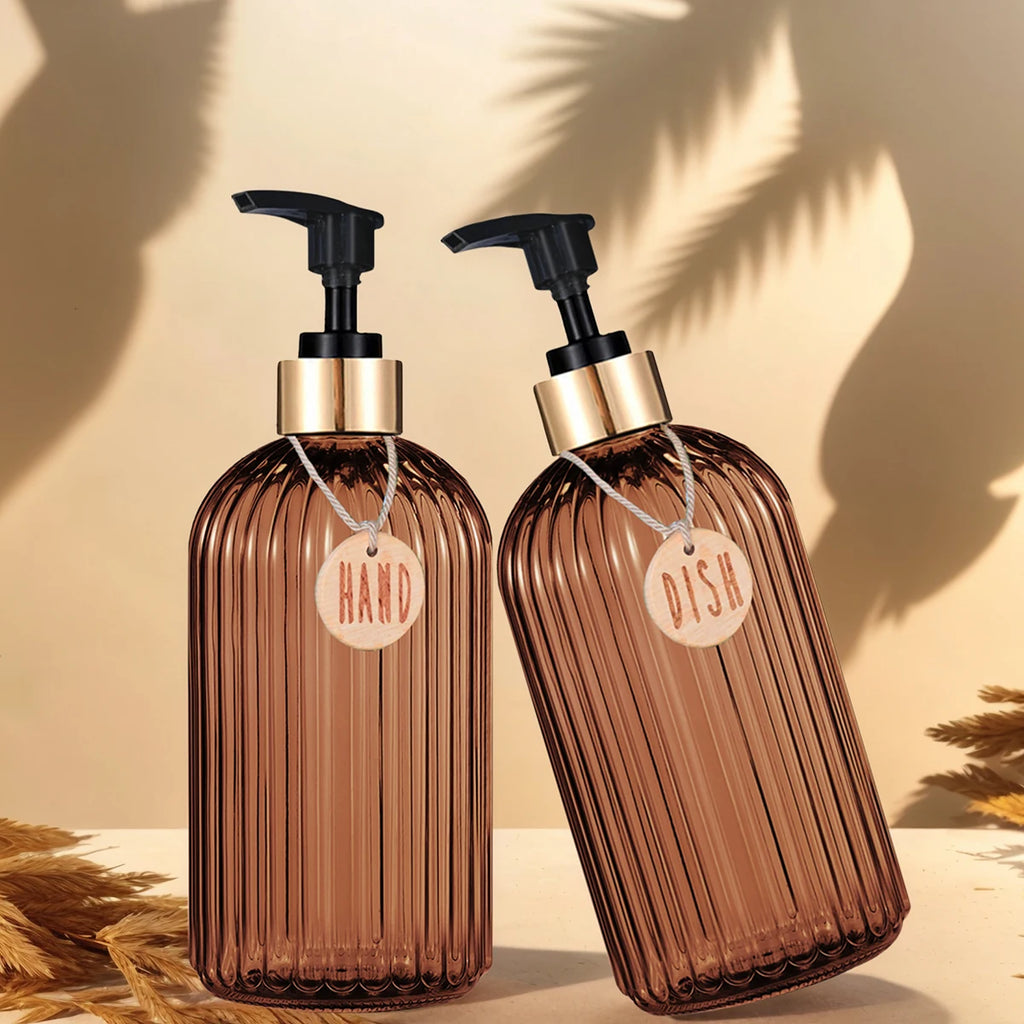 Refillable Press Soap Dispenser Bottle