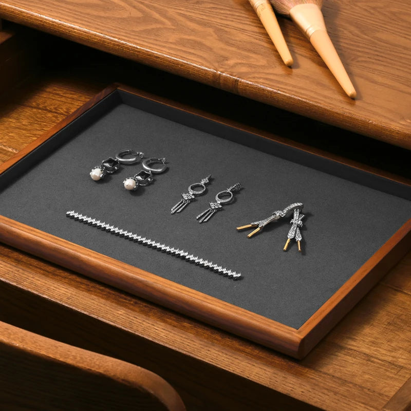 Oirlv Wooden Jewelry Display Tray