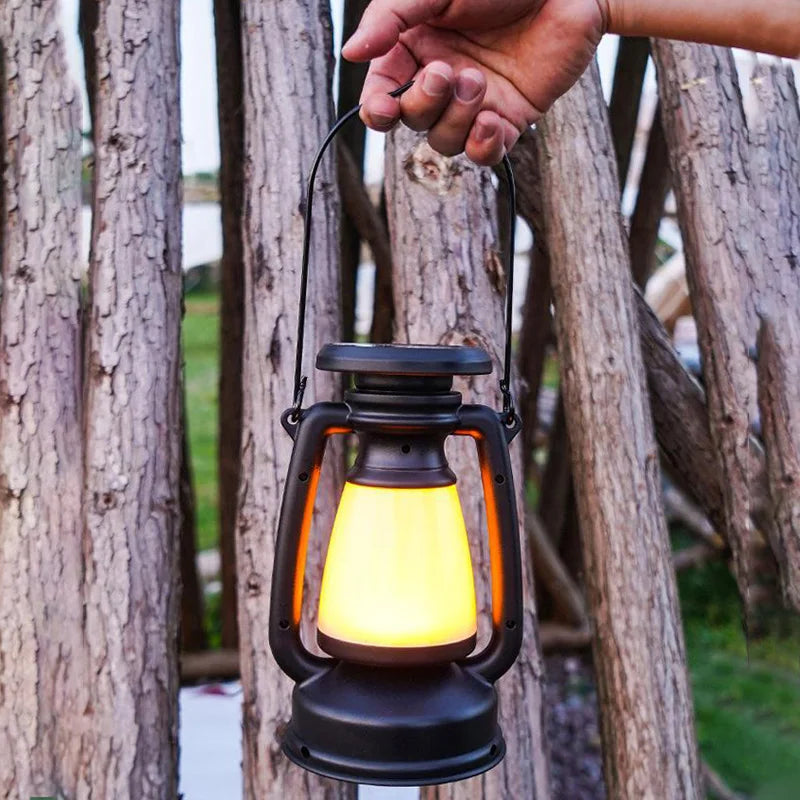 Retro Rechargeable LED Lantern Lamp