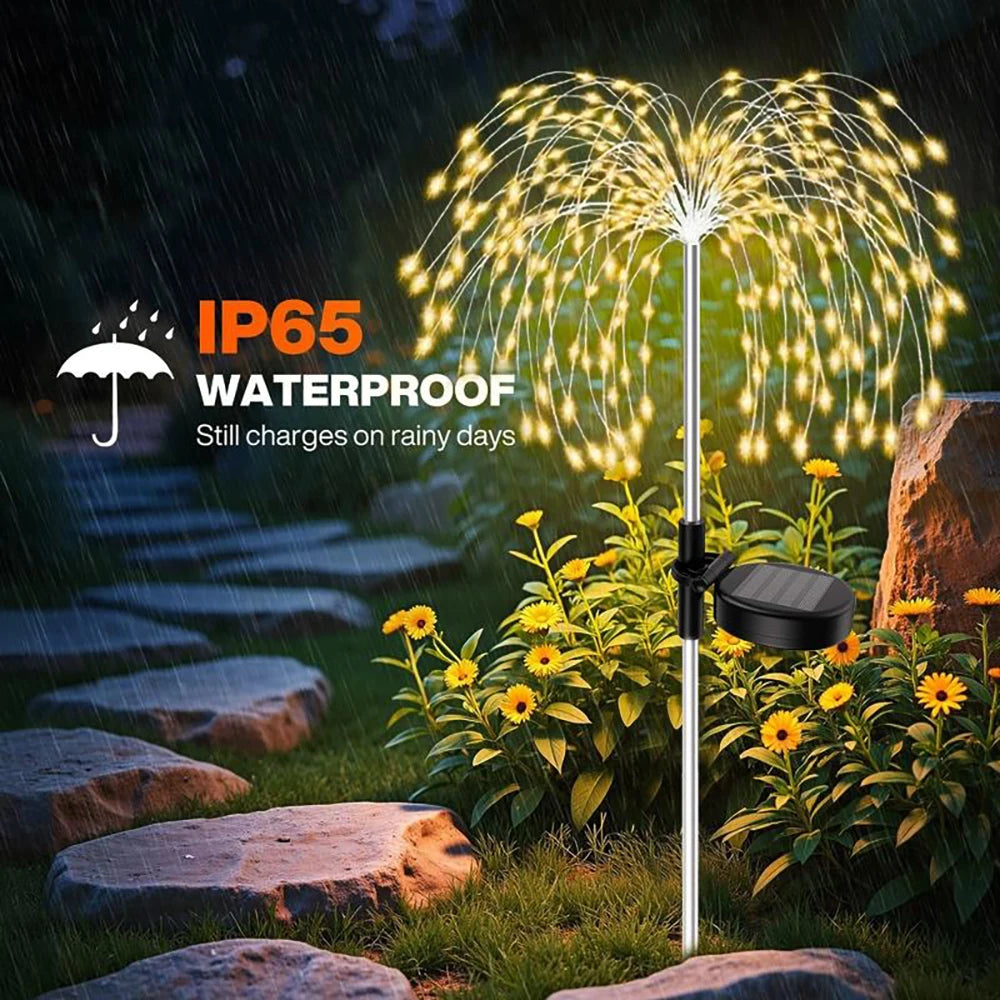 Solar Firework Garden Lights