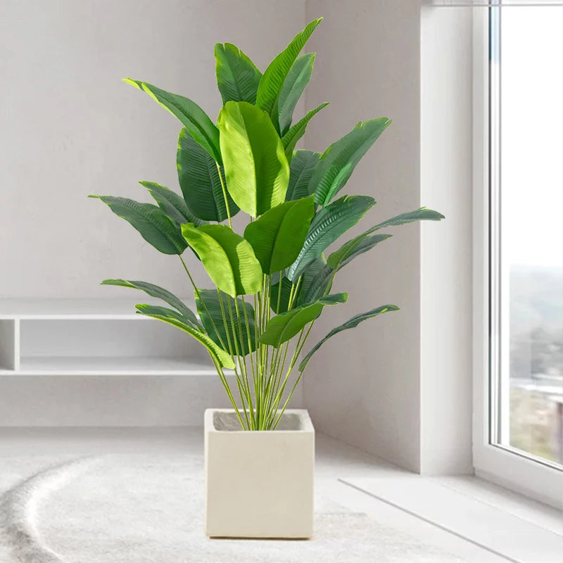 Large Artificial Palm & Monstera Leaves