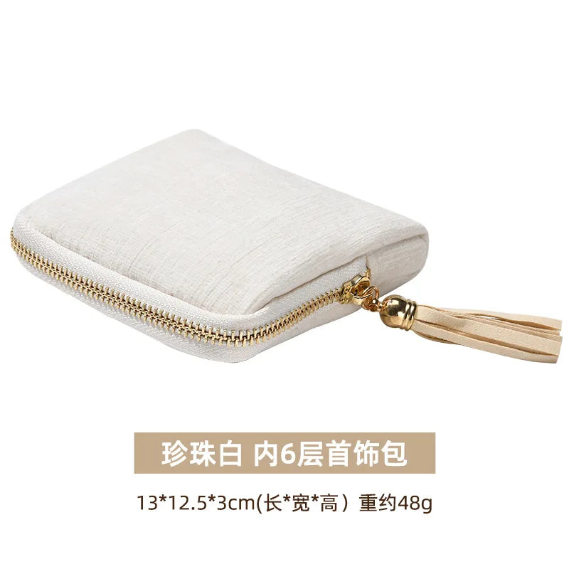 Tassel Jewelry Travel Pouch