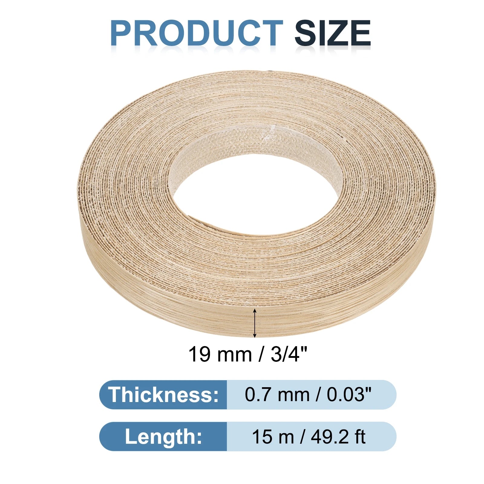 Pre-Glued Wood Edge Banding