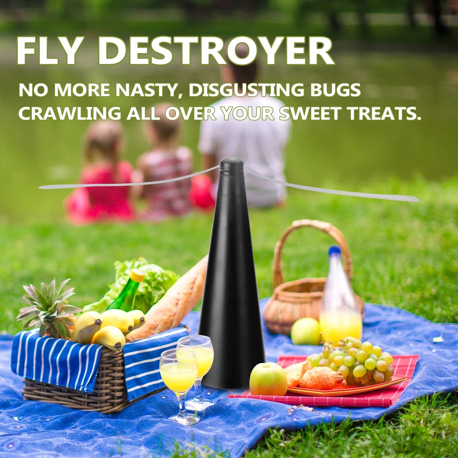 Automatic Fly Catcher Fan