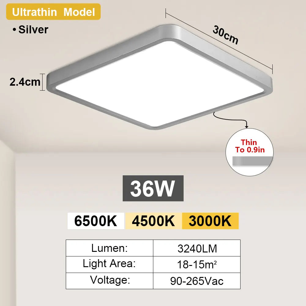 RUNTOIN Smart Dimmable Ceiling Lamp