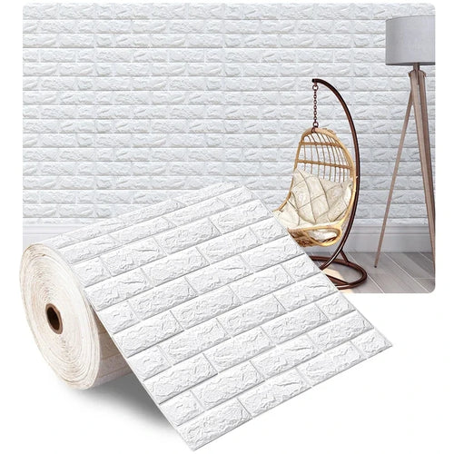 3D Brick Self-Adhesive Waterproof Wallpaper
