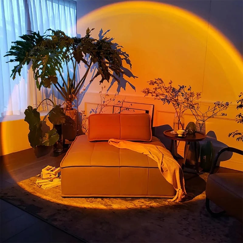 USB Sunset Lamp - Ambient Mood Projector