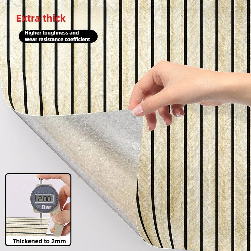 Brown Plaid Peel & Stick Wallpaper