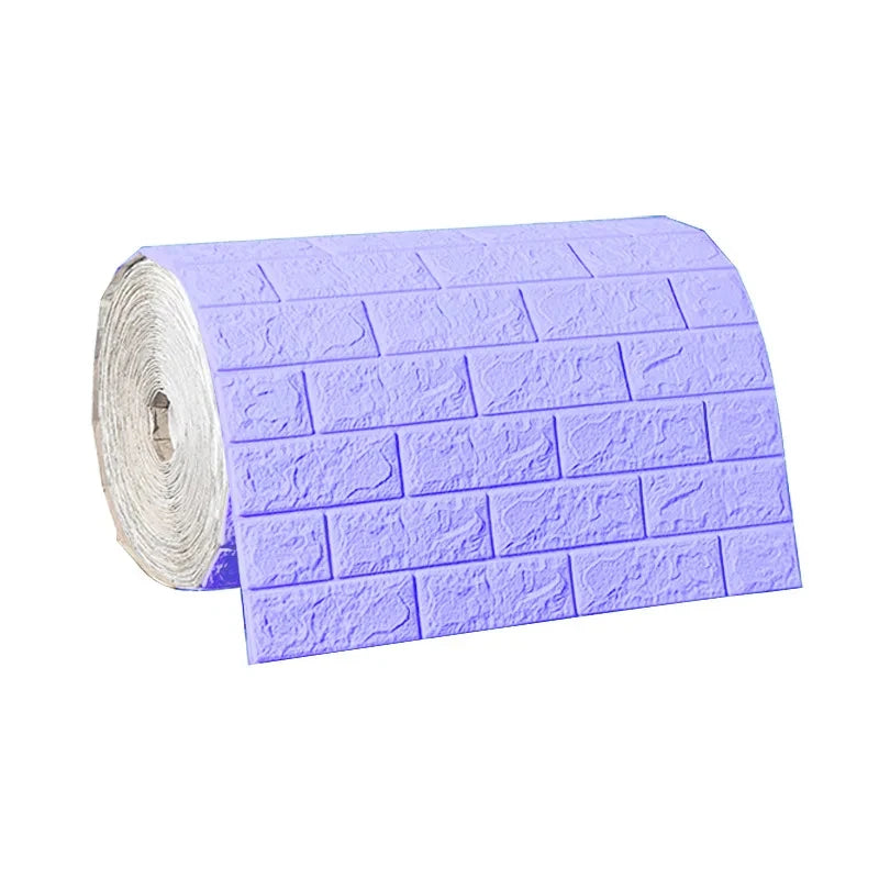3D Brick Self-Adhesive Waterproof Wallpaper