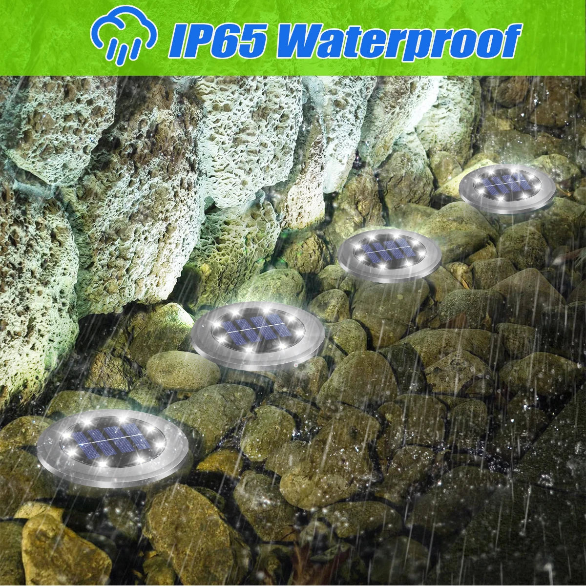 Solar In-Ground Path Lights
