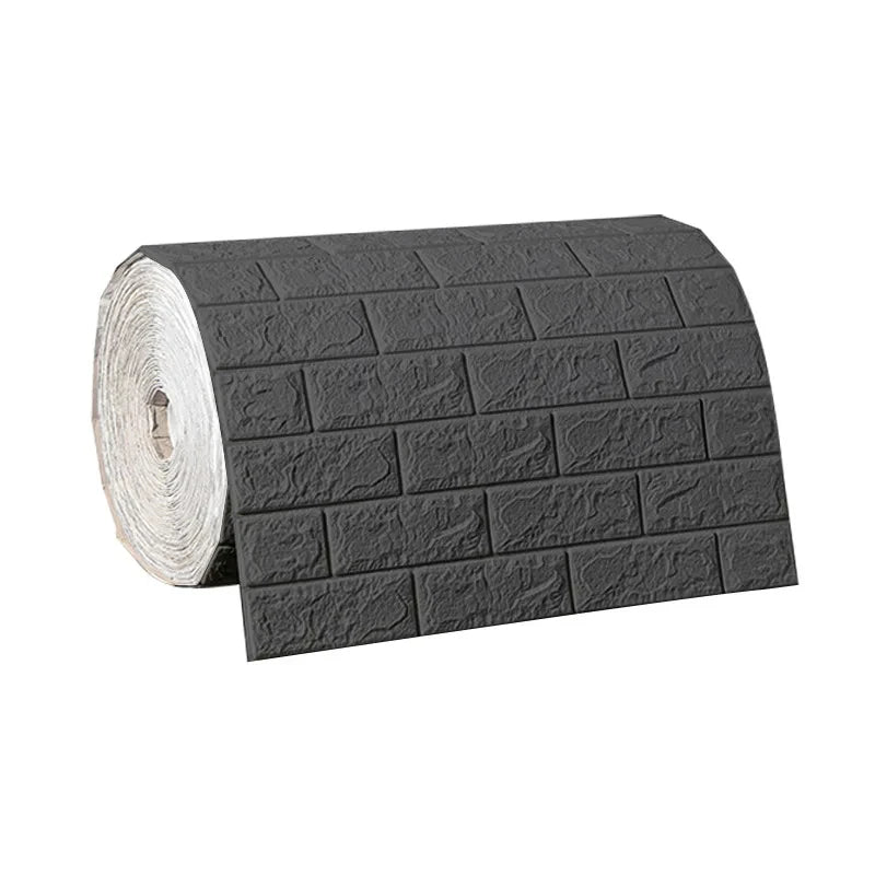 3D Brick Self-Adhesive Waterproof Wallpaper