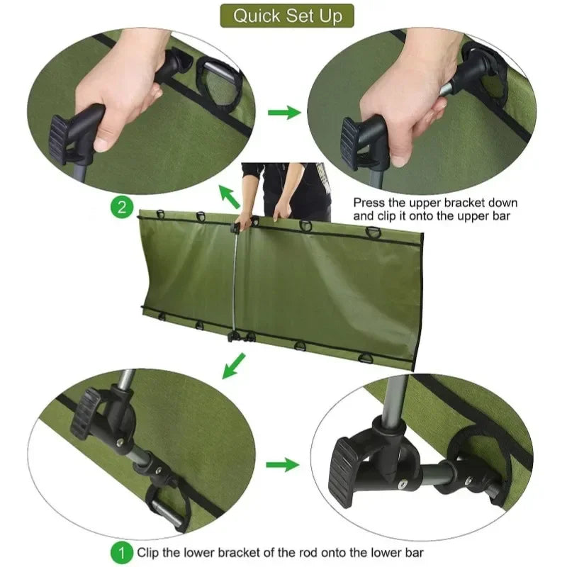 Ultralight Folding Camp Bed