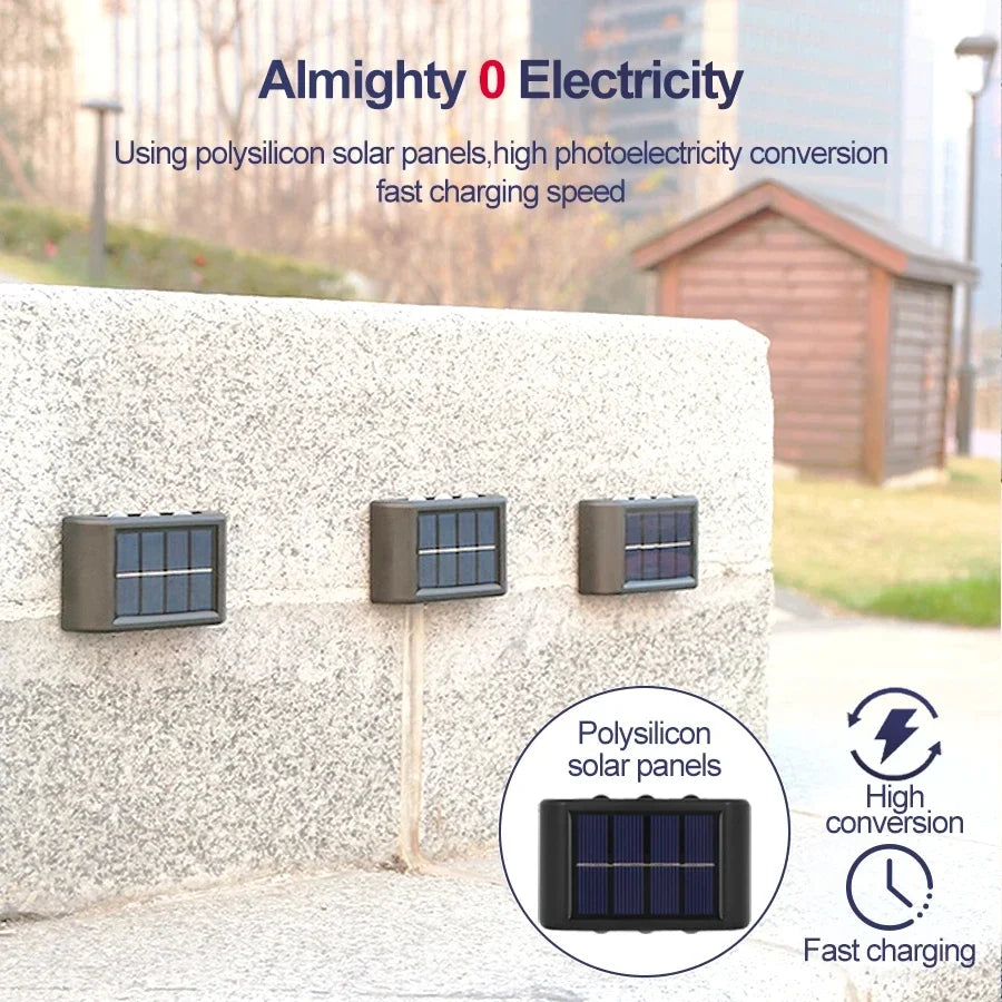 Solar Up-Down Wall Washer