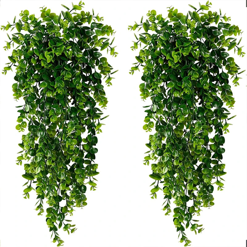 Faux Eucalyptus Hanging Vine - UV Resistant