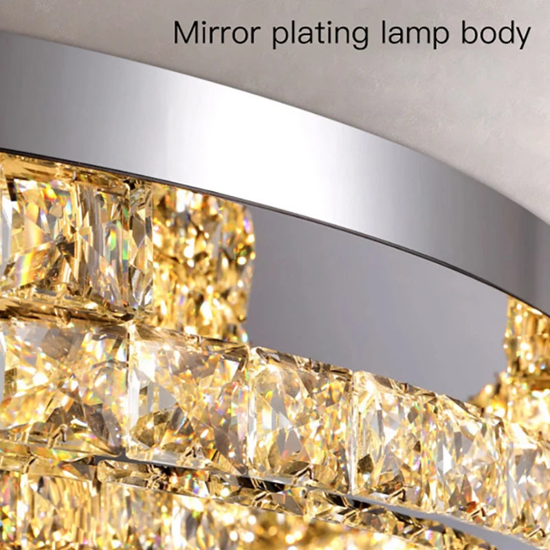 Crystal Style LED Ceiling Chandelier