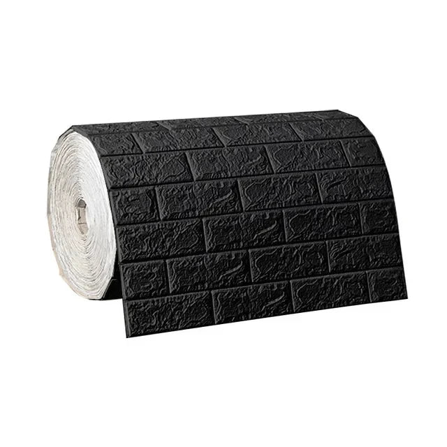 3D Brick Self-Adhesive Waterproof Wallpaper
