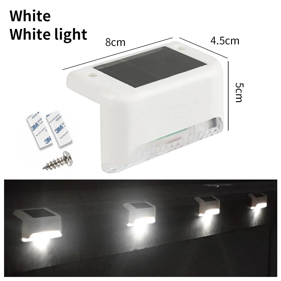 Solar LED Stair Step Light