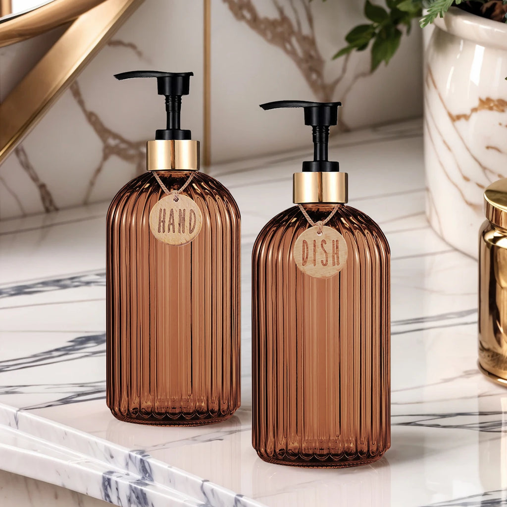 Refillable Press Soap Dispenser Bottle