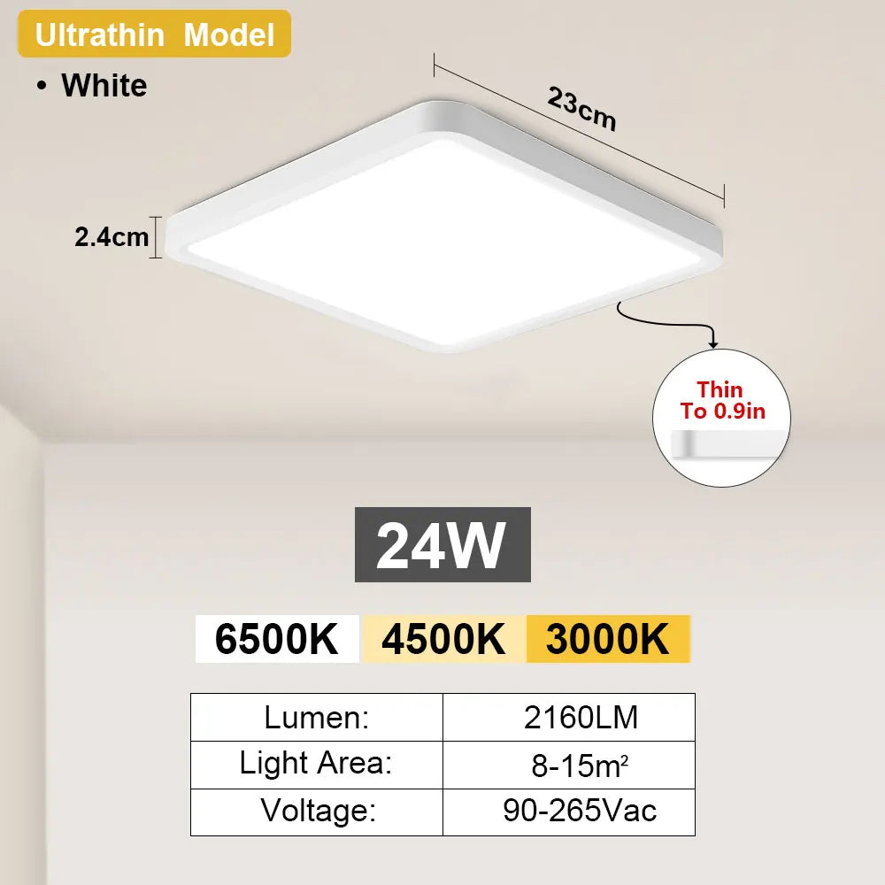 RUNTOIN Smart Dimmable Ceiling Lamp