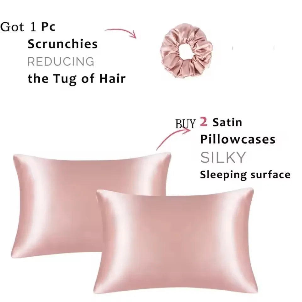 Satin Silk Pillowcase for Hair & Skin
