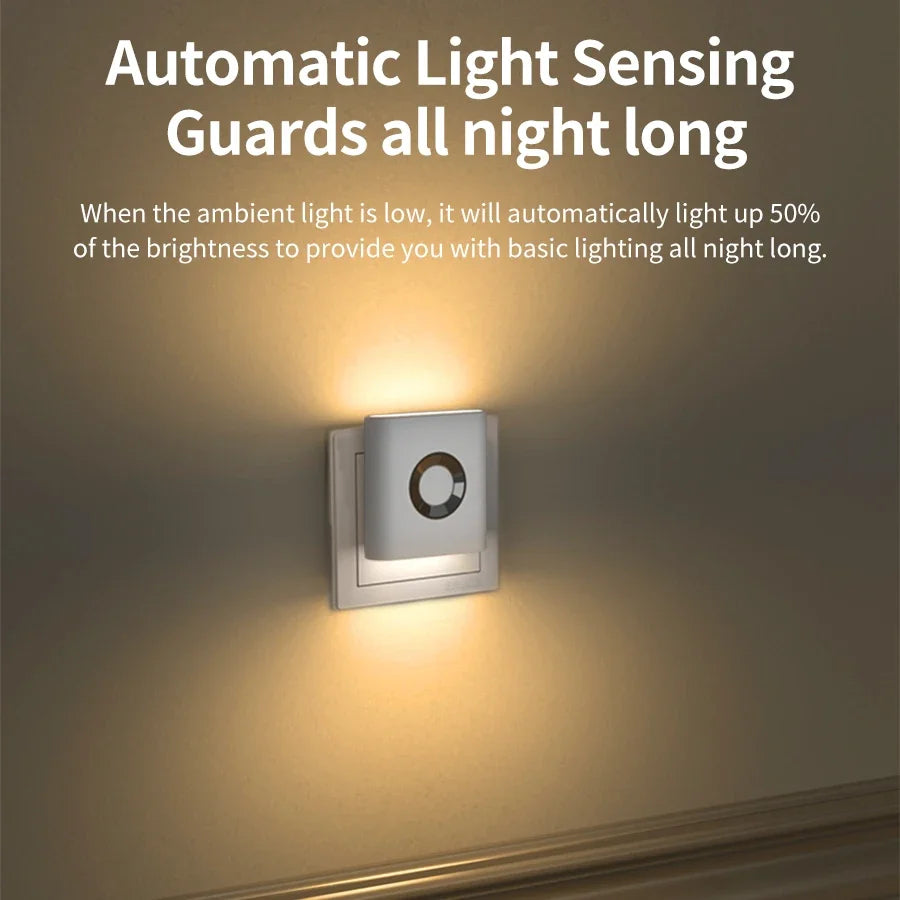 Plug-In Motion Sensor Night Light