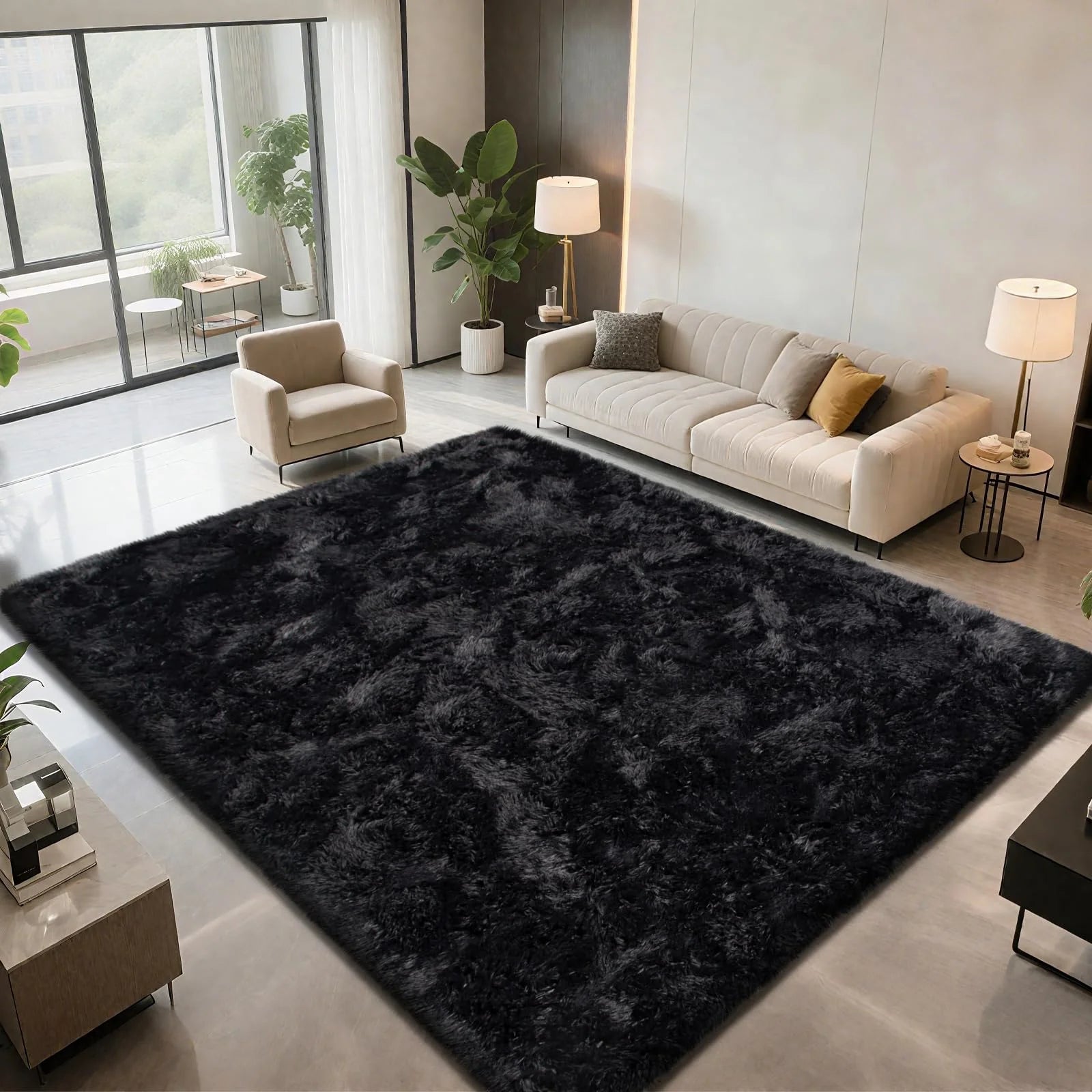 Ultra-Soft Puffy Area Rug